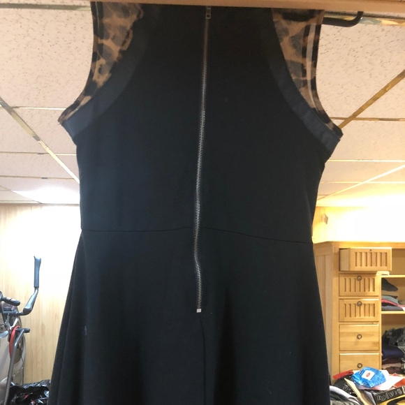 Black cheetah print dress - Picture 3 of 3